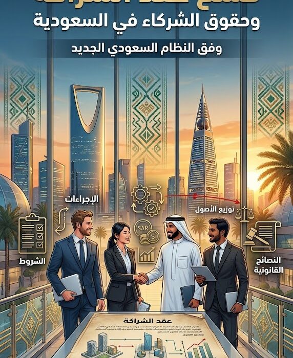 فسخ عقد الشراكة في السعودية: الدليل الشامل لحقوق الشركاء وإجراءات إنهاء الشراكة وفق النظام السعودي